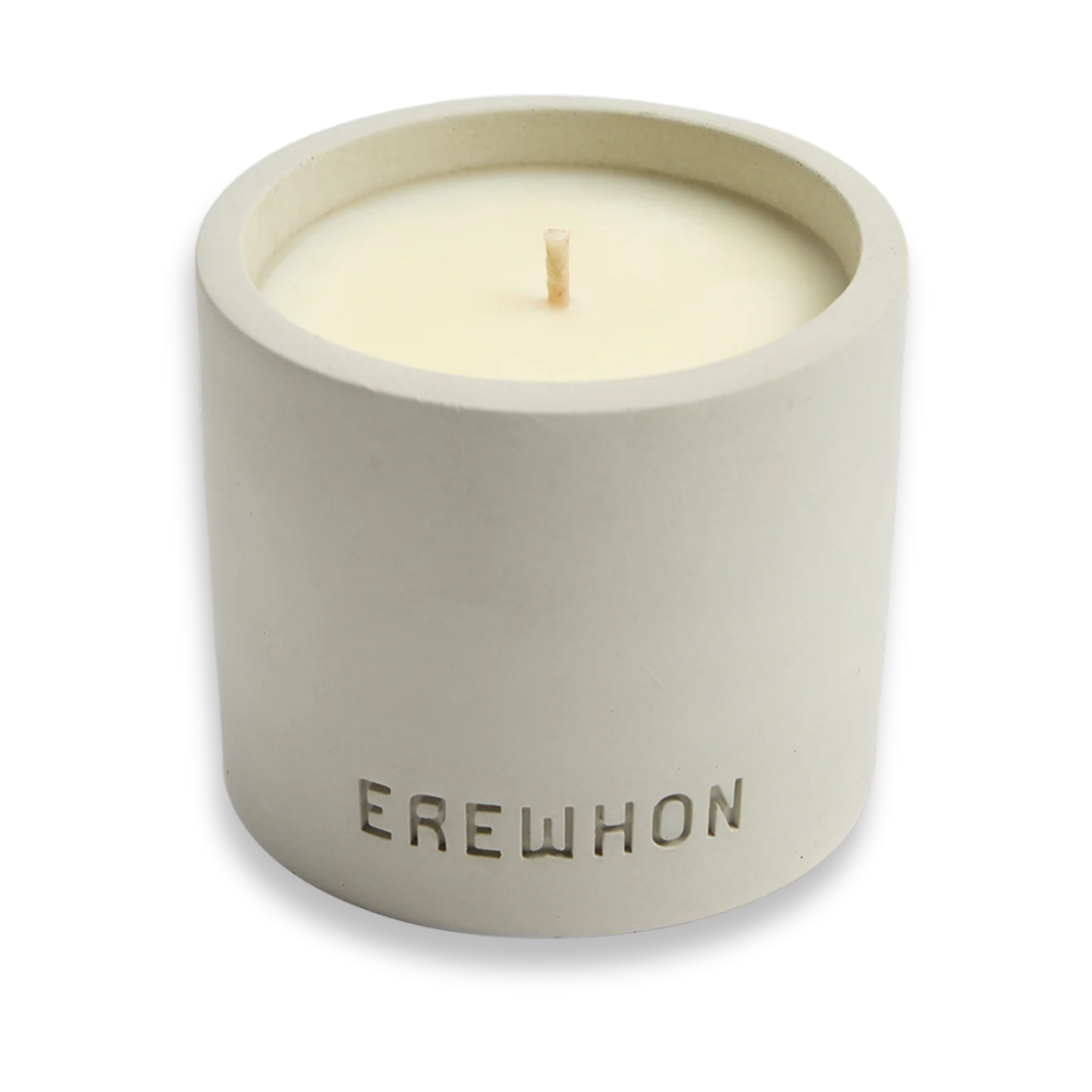 Erewhon Cement Candle